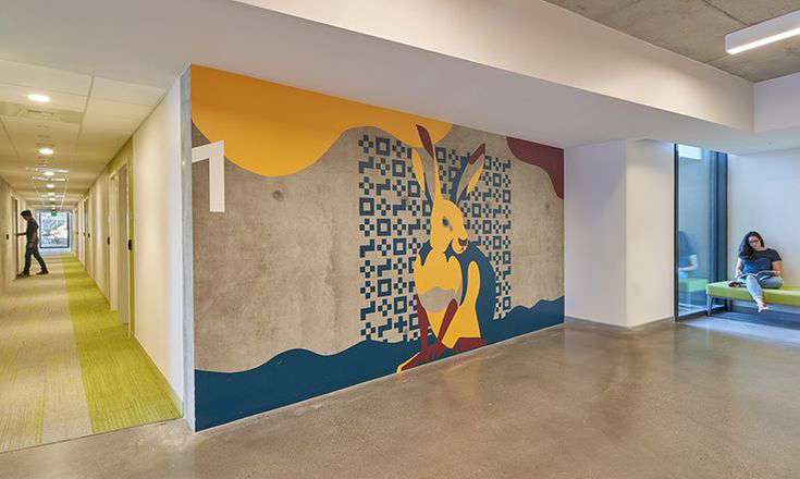 Printed on Plaster